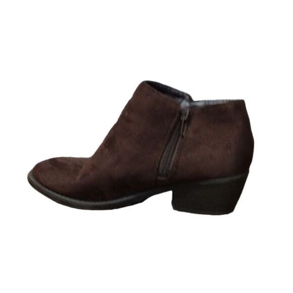 Soda Faux Suede Brown Ankle Booties Size 6.5! - Picture 5 of 11